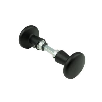 Knopkruk 160-60 Zwart