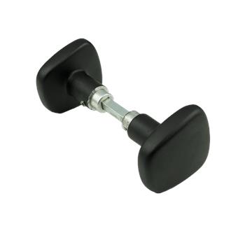 Knopkruk 165-75 Zwart