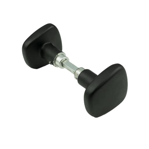 Knopkruk 165-75 Zwart