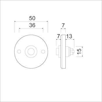 beldrukker rond